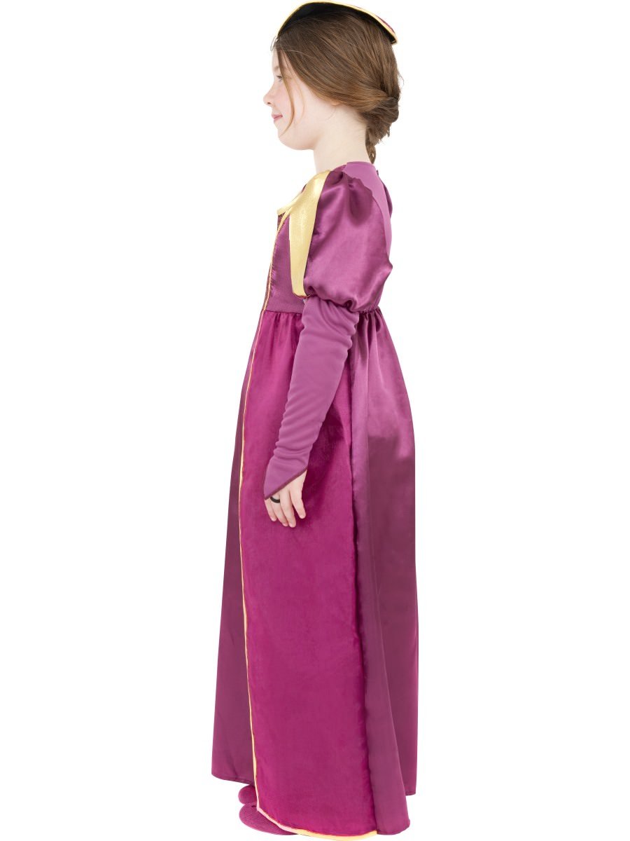 Tudor Girl Costume, Purple Alternative View 1.jpg
