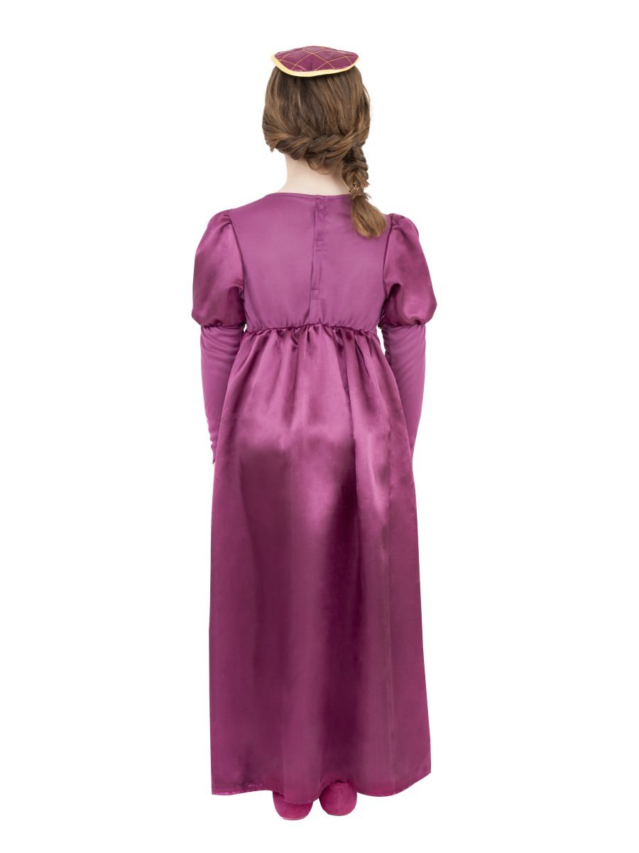 Tudor Girl Costume, Purple Alternative View 2.jpg