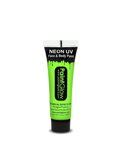UV Face & Body Paint, Green, 10ml