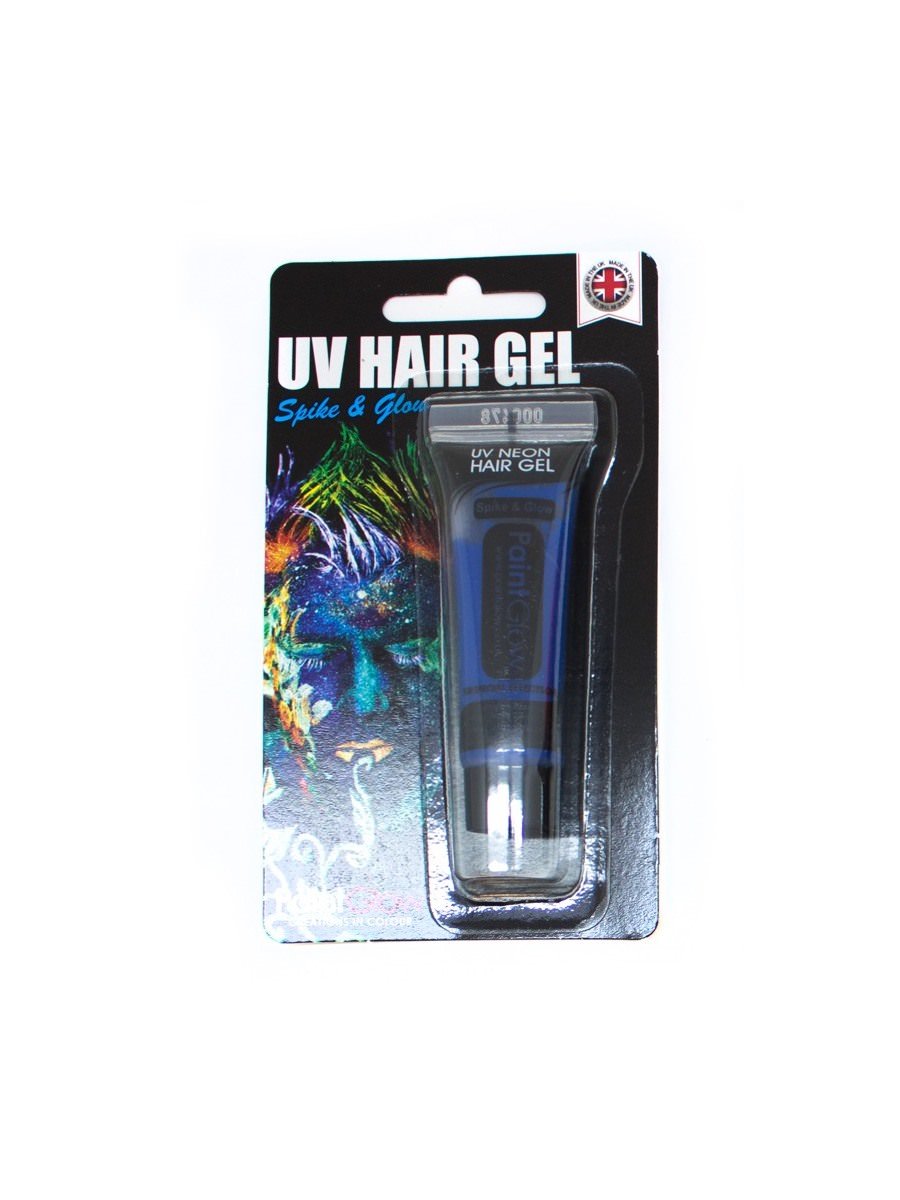 UV Hair Gel, Blue, 10ml, Blister Pack