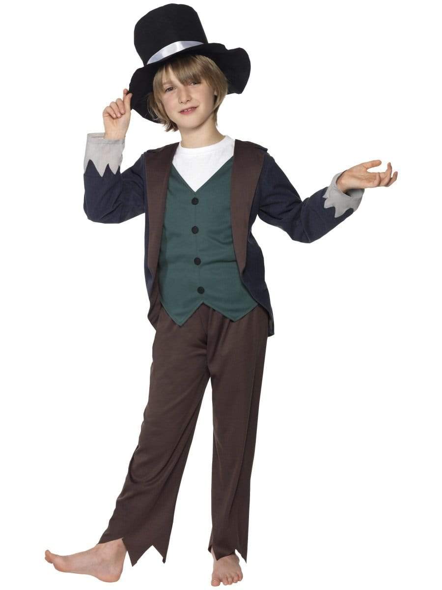 Victorian Poor Boy Costume, Brown