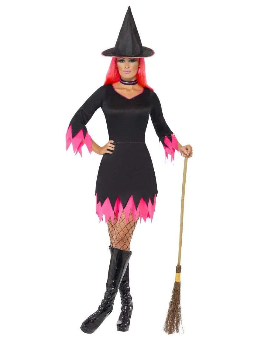 Witch Costume, Black & Pink