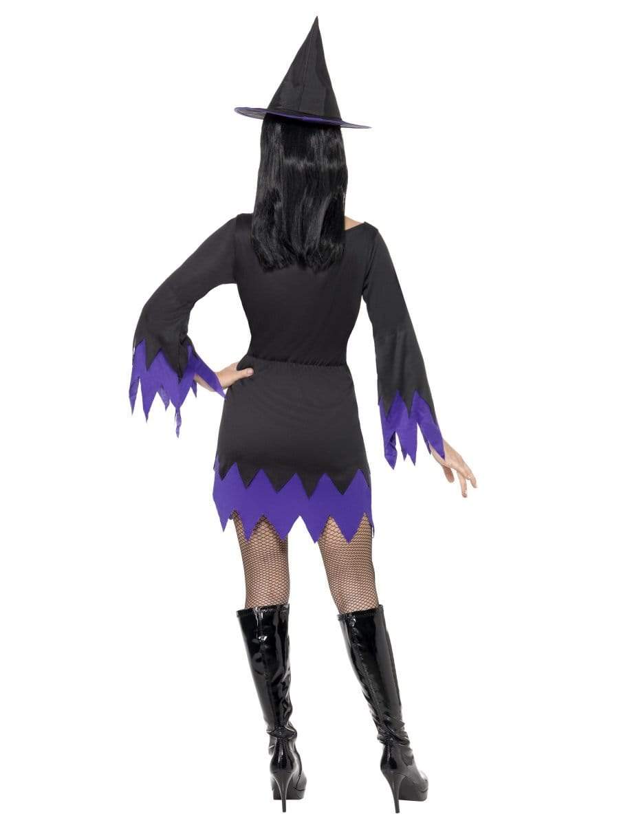 Witch Costume, Black & Purple Alternative View 2.jpg