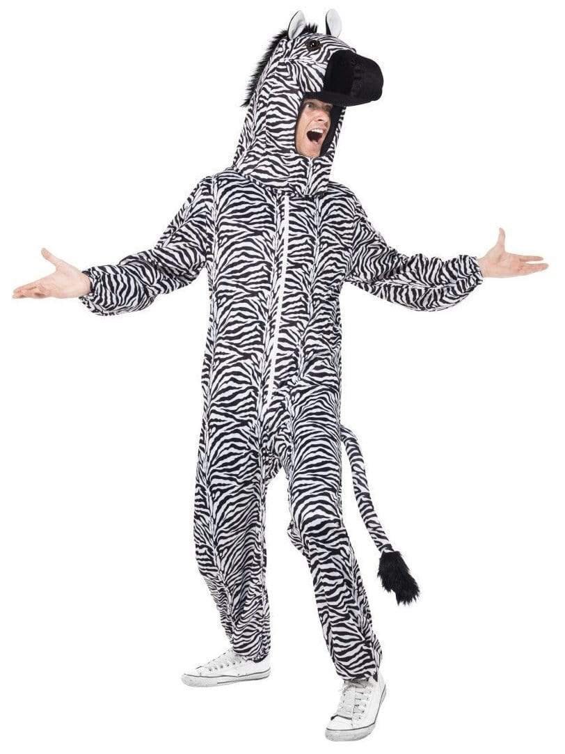 Zebra Costume, with Bodysuit and Hood