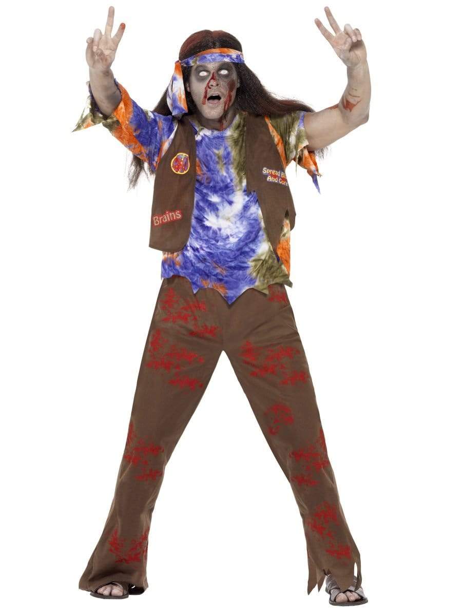 Zombie 60s Hippie Costume