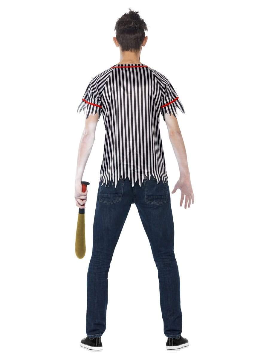  Bonuci 7 Pcs Child Boy Baseball Zombie Costume Scary Baseball  Player Zombie Theme Party Costume Sets for Halloween Party : Toys & Games