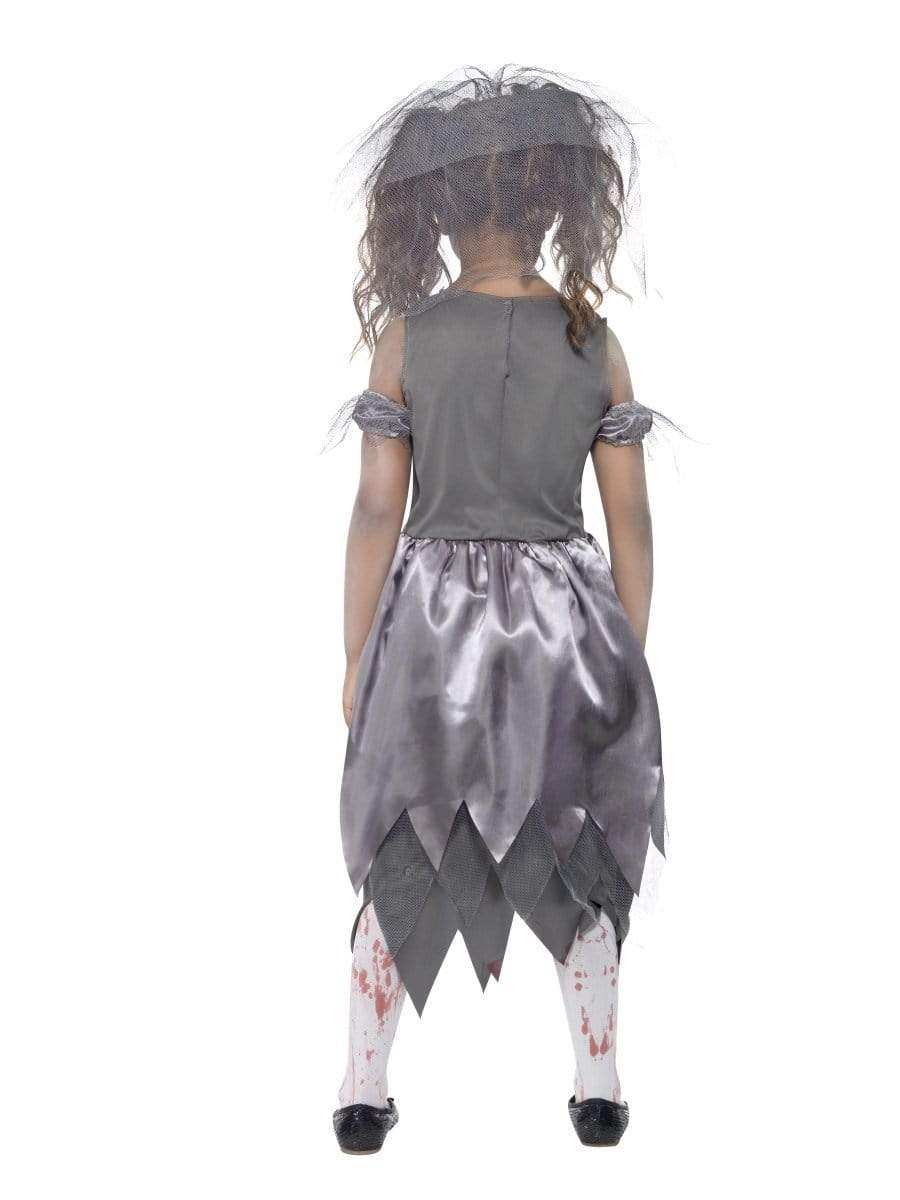 Zombie Bride Costume, Grey Alternative View 2.jpg