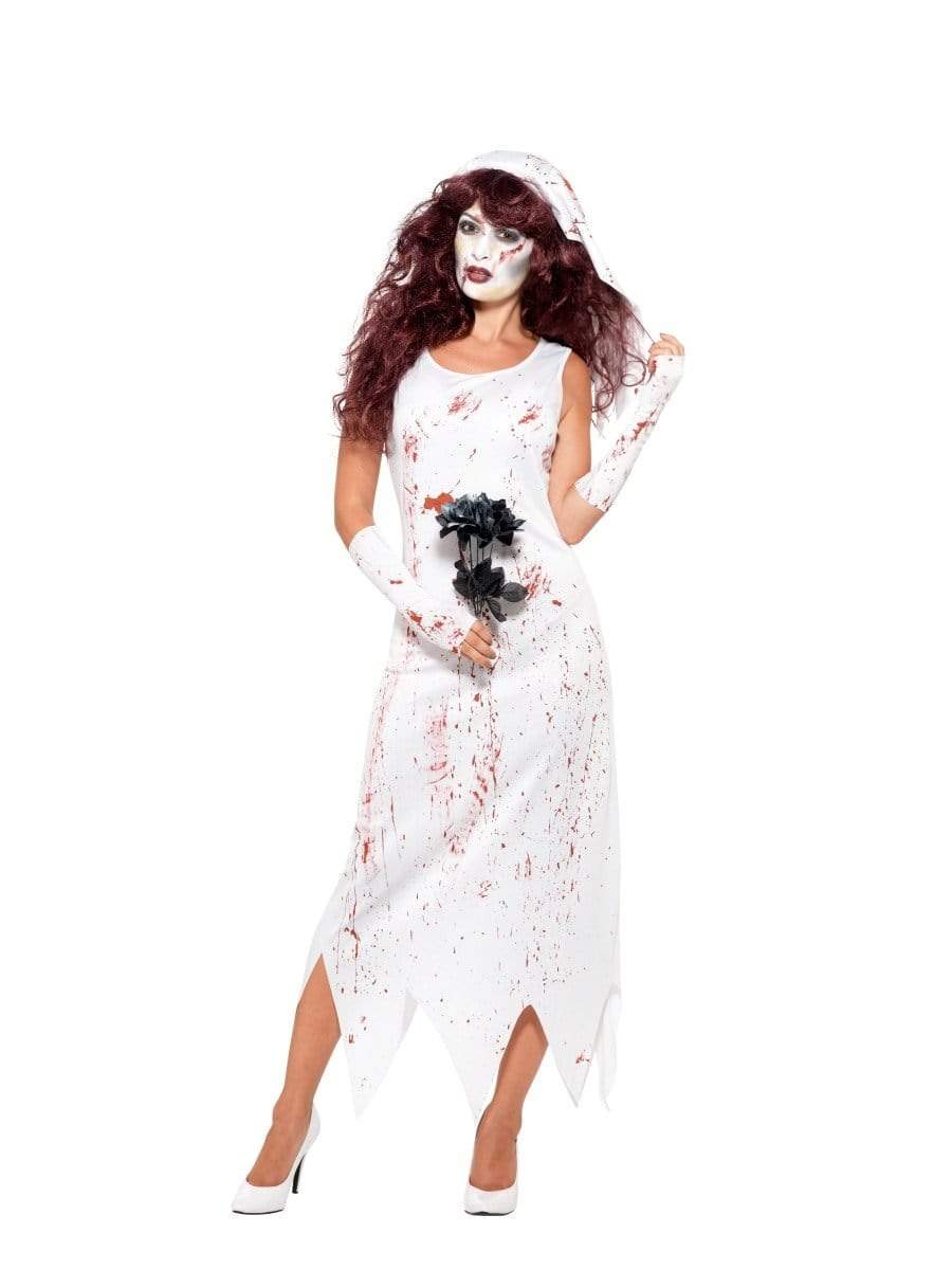 Zombie Bride Costume, White