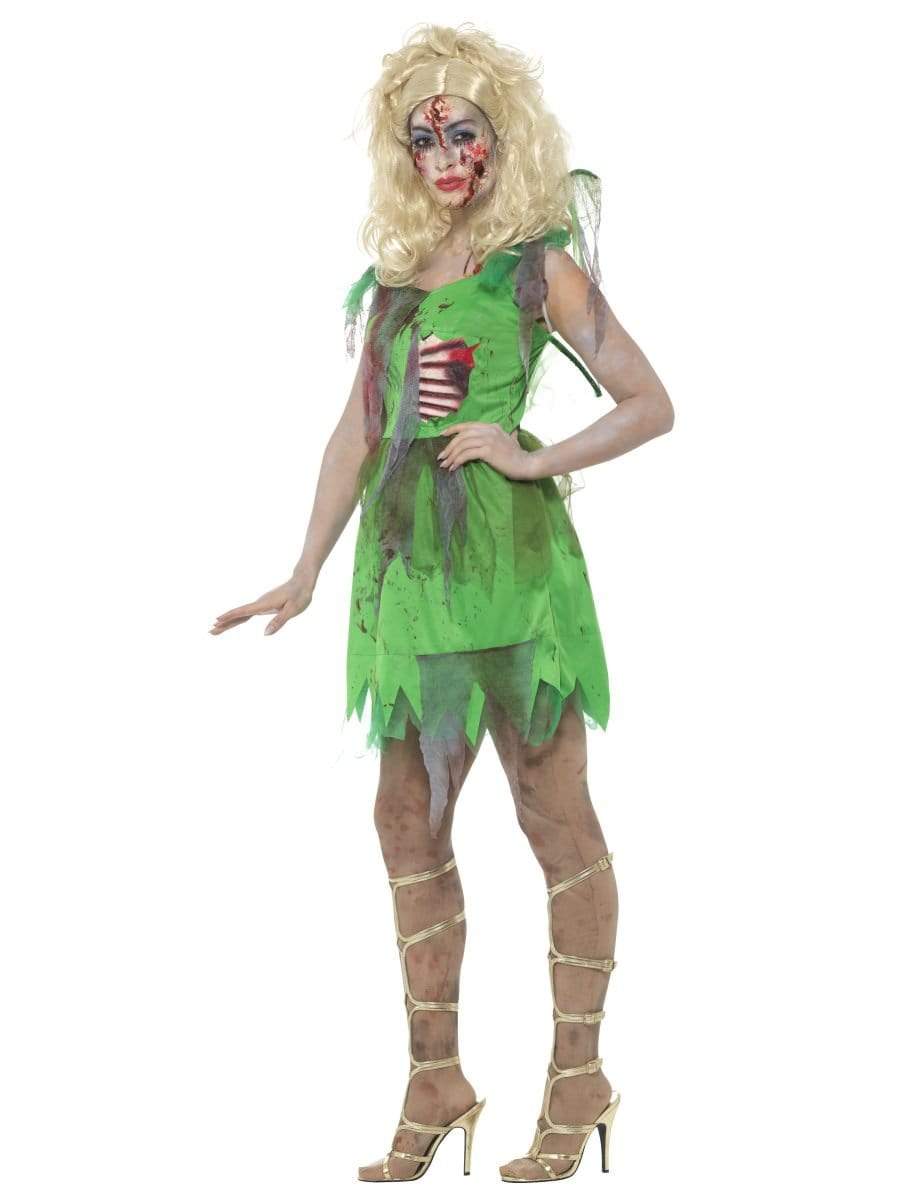 Zombie Fairy Costume, with attached Latex Ribs & Wings Alternative View 1.jpg