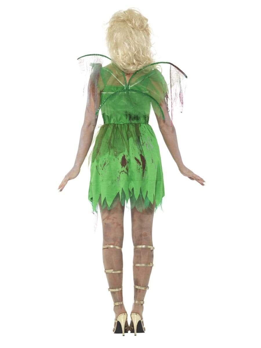 Zombie Fairy Costume, with attached Latex Ribs & Wings Alternative View 2.jpg