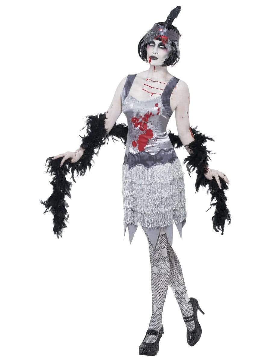 Zombie Flapper Dress Costume Alternative View 3.jpg