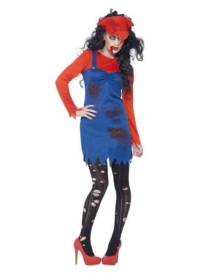 Zombie Plumber Female Costume