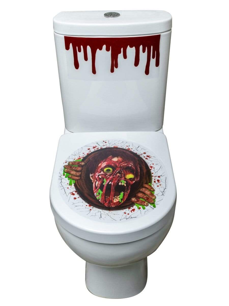 Zombie Portal Toilet Seat Stickers